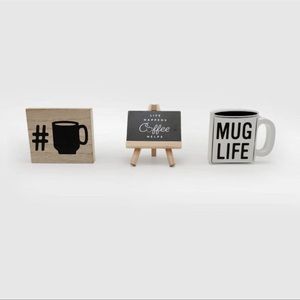 Target Coffee Bar/Tiered Tray Mini Coffee Signs